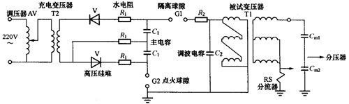 操作波試驗(yàn)接線圖
